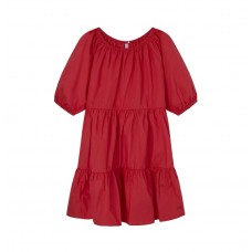PEPE JEANS SORAYA PG951601-217  ΦΟΡΕΜΑ ΠΟΠΛΙΝΑ  ΚΟΚΚΙΝΟ
